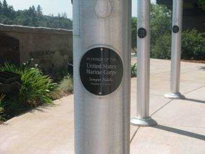 U.S. MARINE CORPS MEMORIAL FLAG POLE