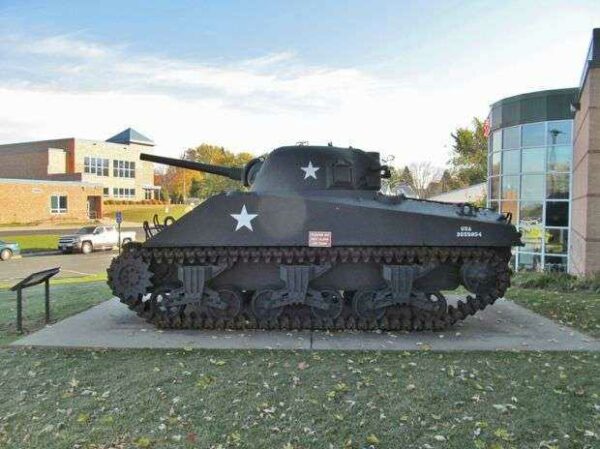 CARVER COUNTY WORLD WAR II SHERMAN TANK MEMORIAL