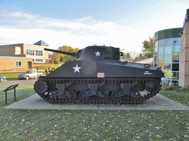 CARVER COUNTY WORLD WAR II SHERMAN TANK MEMORIAL