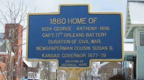 1860 HOME OF CIVIL WAR MEMORIAL MARKER