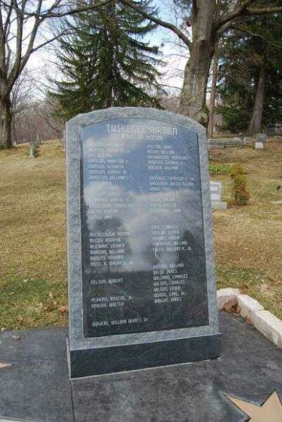 TUSKEGEE AIRMEN OF WESTERN PENNSYLVANIA MEMORIAL ROLL OF HONOR B