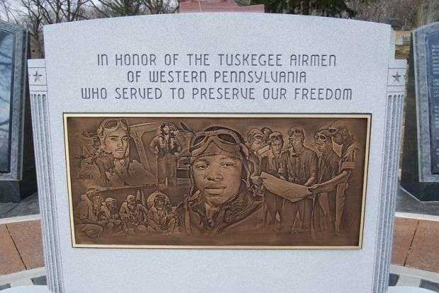 TUSKEGEE AIRMEN OF WESTERN PENNSYLVANIA MEMORIAL FRONT