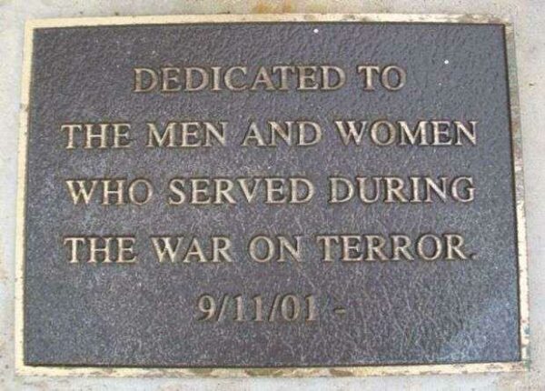 BALLINGER WAR ON TERROR MEMORIAL