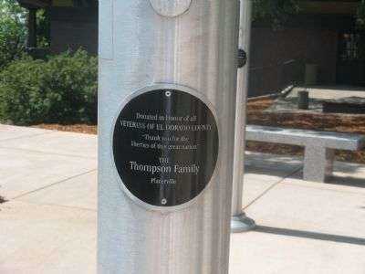 CALIFORNIA NATIONAL GUARD MEMORIAL FLAG POLE