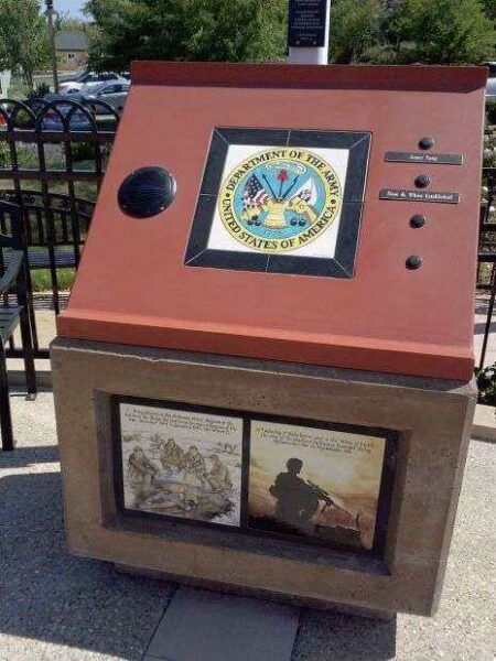 CITY OF POWAY U.S. ARMY FLAGPOLE BASE