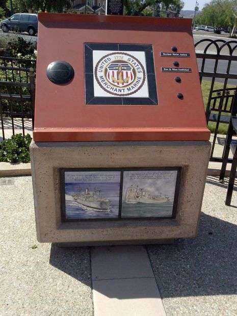 CITY OF POWAY MERCHANT MARINE FLAGPOLE BASE