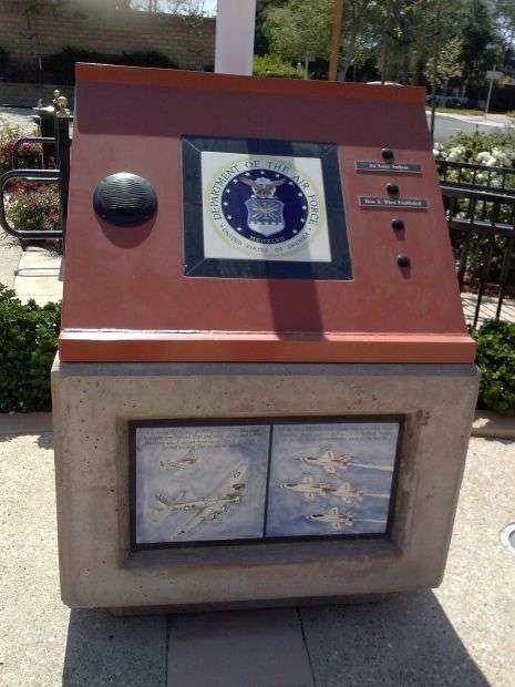 CITY OF POWAY AIR FORCE MEMORIAL FLAGPOLE BASE