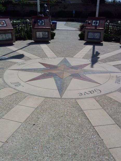 CITY OF POWAY VETERANS PARK MEMORIAL ENTRANCE STONE