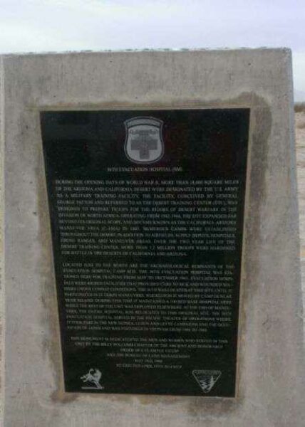 36TH EVACUATION HOSPITAL WAR MEMORIAL