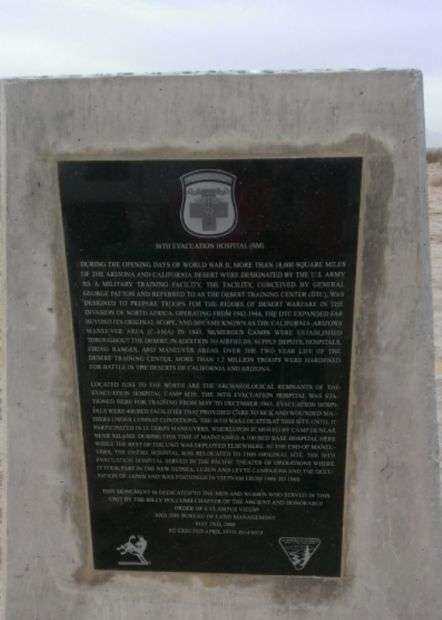 36TH EVACUATION HOSPITAL WAR MEMORIAL