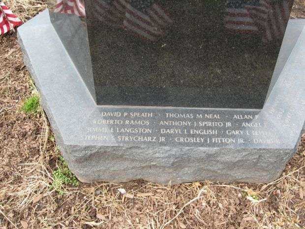 HARTFORD VIETNAM VETERAN’S MEMORIAL BASE NAMES I