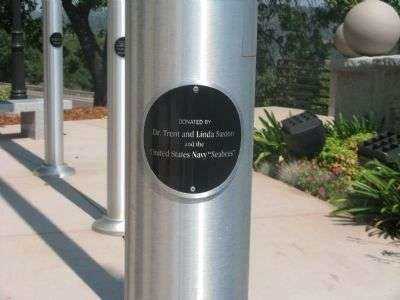 U.S. NAVY MEMORIAL FLAG POLE
