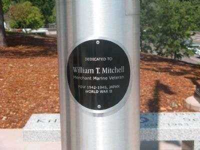 WILLIAM T. MITCHELL MEMORIAL FLAG POLE