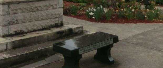 NORTHCUTT & SON FUNERAL HOME ALL VETERANS MEMORIAL BENCH