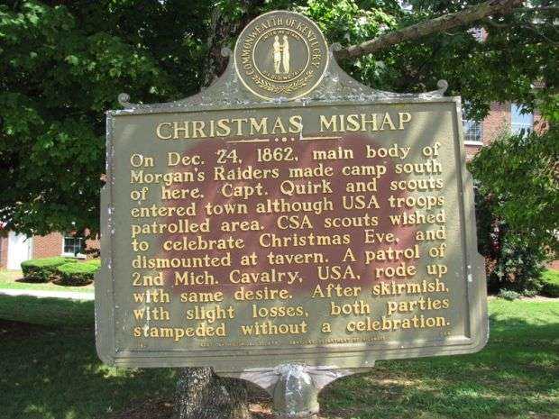 CHRISTMAS MISHAP WAR MEMORIAL MARKER