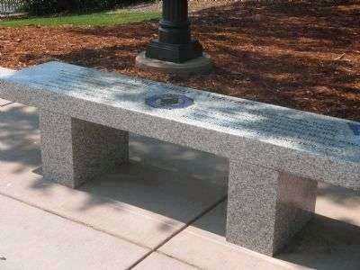 ONE FAMILY’S VETERANS MEMORIAL BENCH