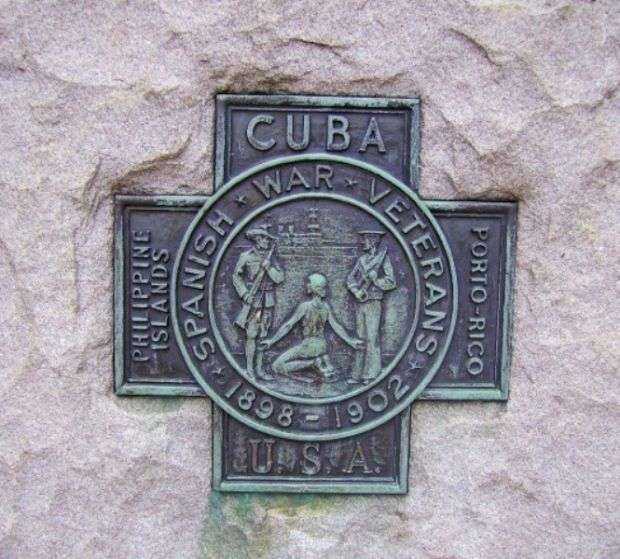 MANCHESTER SPANISH-AMERICAN WAR MEMORIAL PLAQUE B