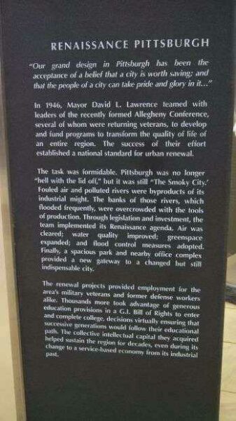 SOUTHWESTERN PENNSYLVANIA WORLD WAR II MEMORIAL PLAQUE X