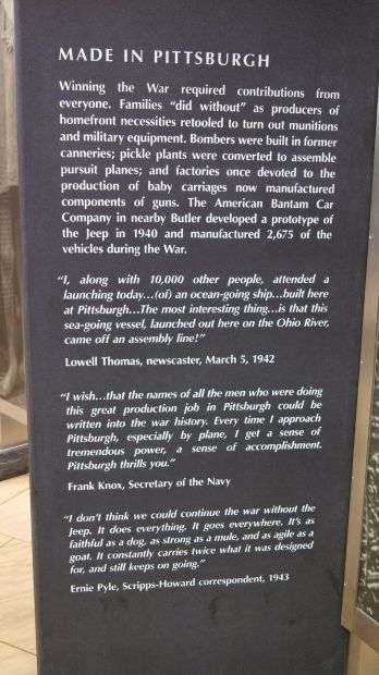 SOUTHWESTERN PENNSYLVANIA WORLD WAR II MEMORIAL PLAQUE T