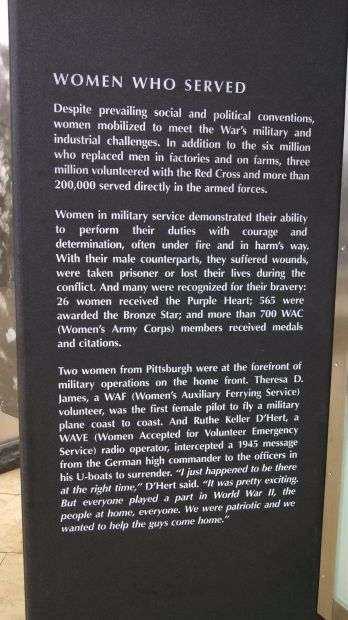 SOUTHWESTERN PENNSYLVANIA WORLD WAR II MEMORIAL PLAQUE R