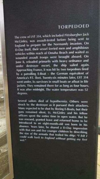 SOUTHWESTERN PENNSYLVANIA WORLD WAR II MEMORIAL PLAQUE O