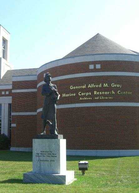 MOLLY MARINE MEMORIAL STATUE