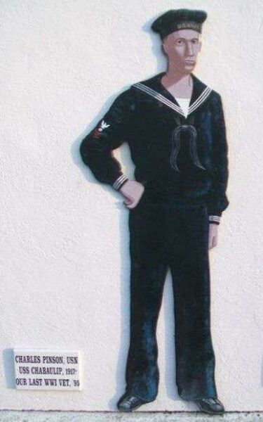 CHARLES PINSON, USN WAR MEMORIAL MURAL