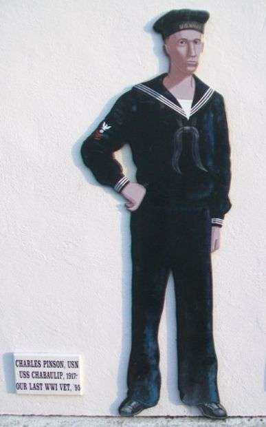 CHARLES PINSON, USN WAR MEMORIAL MURAL