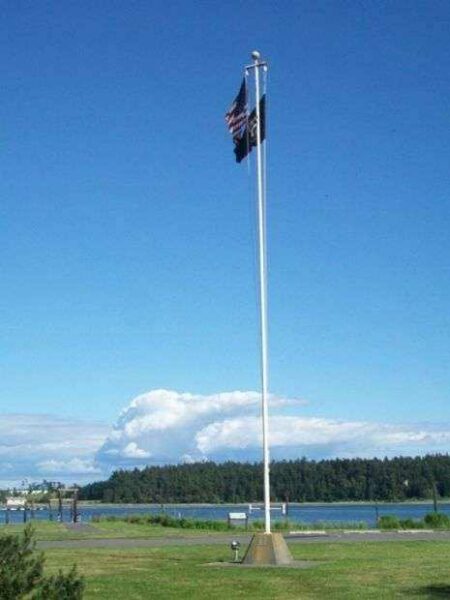 FLINTSTONE PARK FLAGPOLE MEMORIAL
