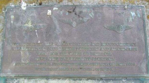 U.S. NAVY PATROL AND RECONNAISSANCE MEMORIAL PLAQUE