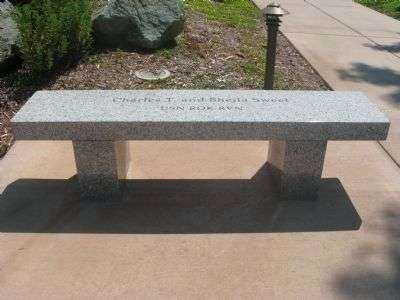 CHARLES T. AND SHEILA SWEET MEMORIAL BENCH