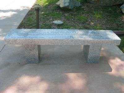SEAMAN NAOMI M. WINKLER HARRALSON MEMORIAL BENCH