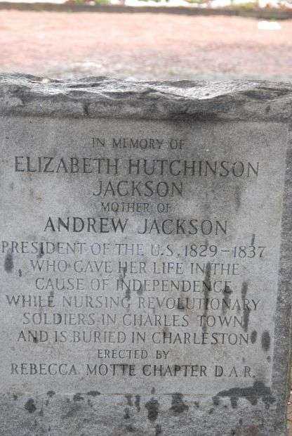 IN MEMORY OF ELIZABETH HUTCHINSON JACKSON MEMORIAL