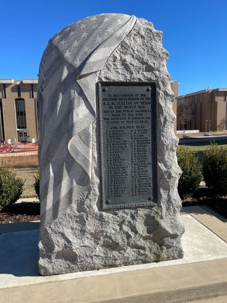A & M COLLEGE OF TEXAS WORLD WAR MEMORIAL