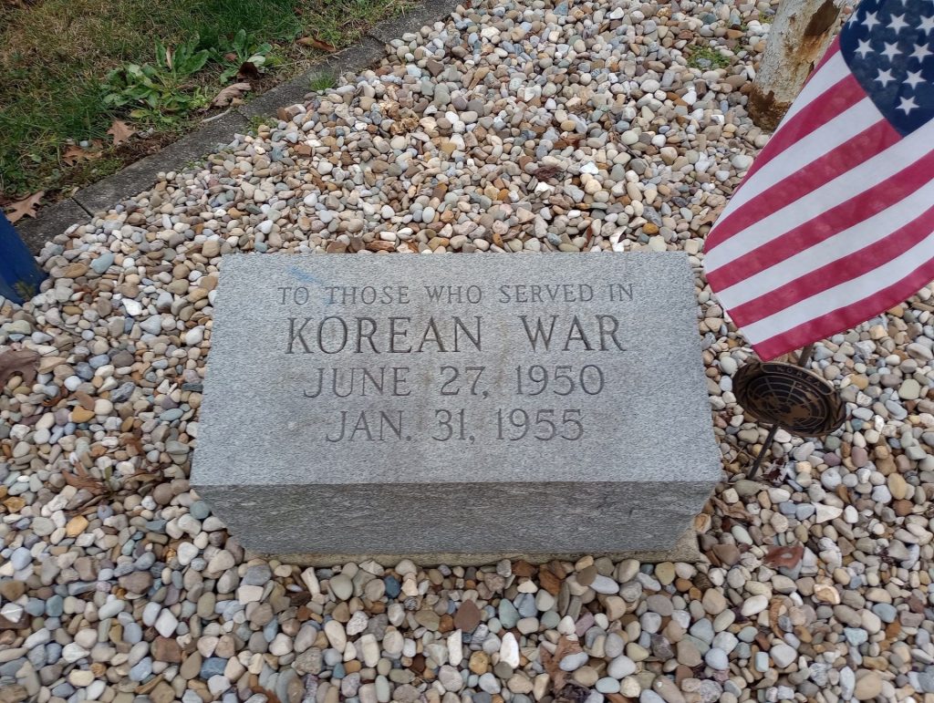 AMERICAN LEGION POST NO. 78 VETERANS MEMORIAL STONE B