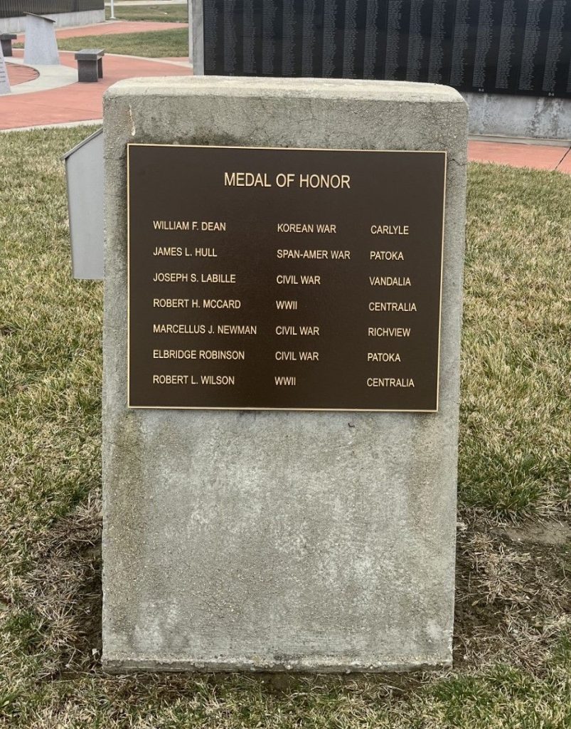 CENTRALIA MEDAL OF HONOR WAR MEMORIAL