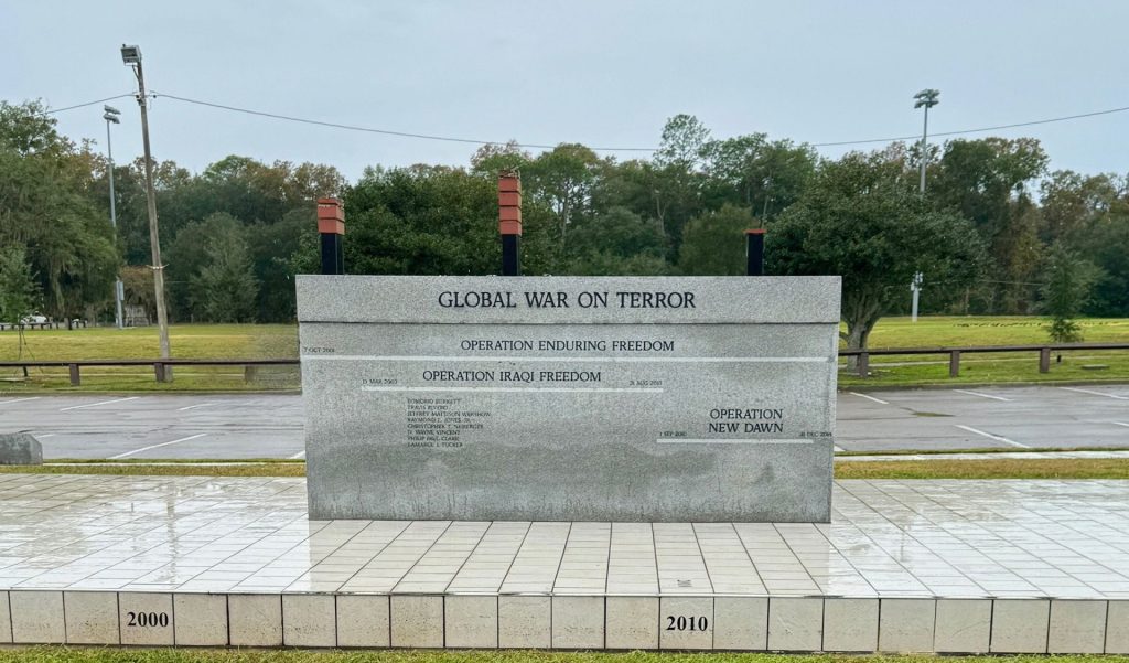 GAINESVILLE GLOBAL WAR ON TERROR MEMORIAL