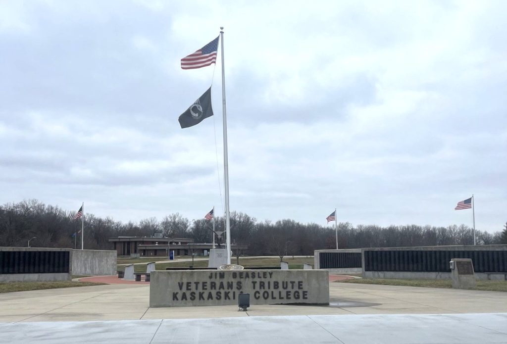 JIM BEASLEY VETERANS TRIBUTE KASKASKIA COLLEGE MEMORIAL