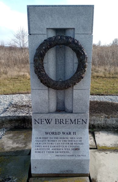 NEW BREMEN WORLD WAR II MEMORIAL