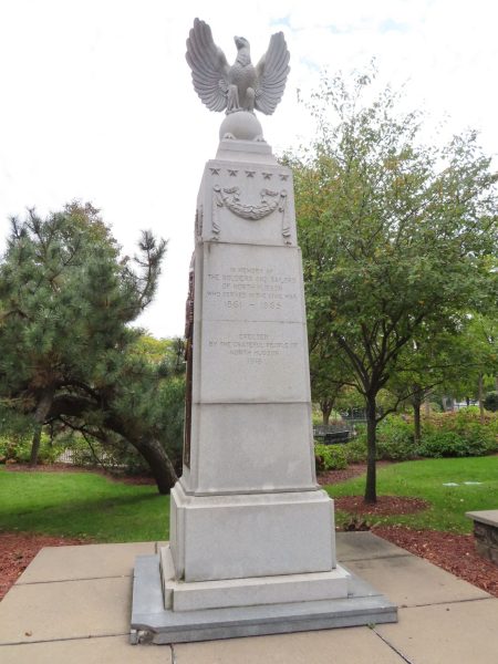 NORTH HUDSON CIVIL WAR MEMORIAL SIDE A