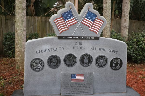 OLD HOMOSASSA VETERANS MEMORIAL CENTER STONE