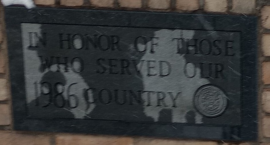 SAINT HENRY VETERANS MEMORIAL PLAQUE