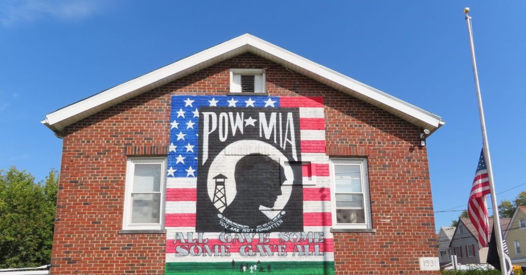 SECAUCUS POW MIA WAR MEMORIAL MURAL
