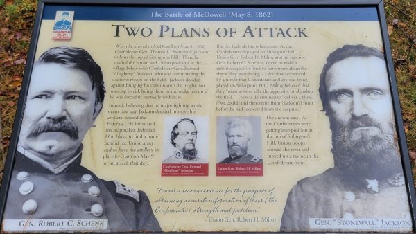 TWO PLANS OF ATTACK WAR MEMORIAL PANEL
