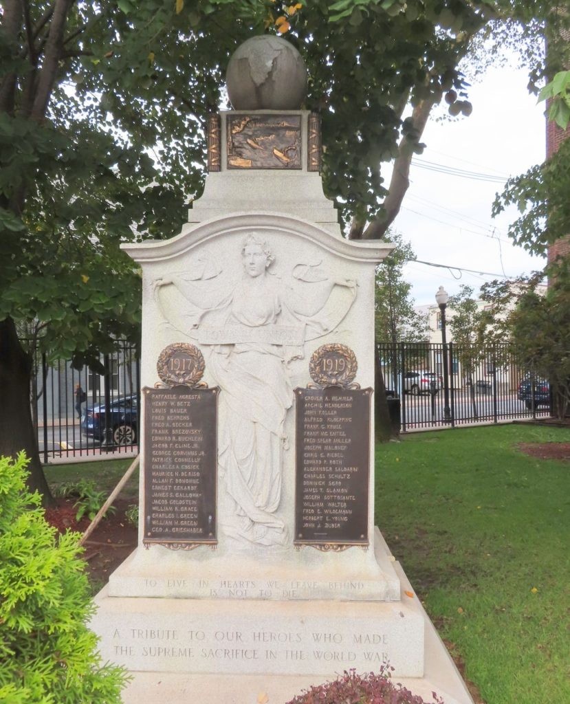 UNION CITY WORLD WAR SUPREME SACRIFICE VETERANS MEMORIAL