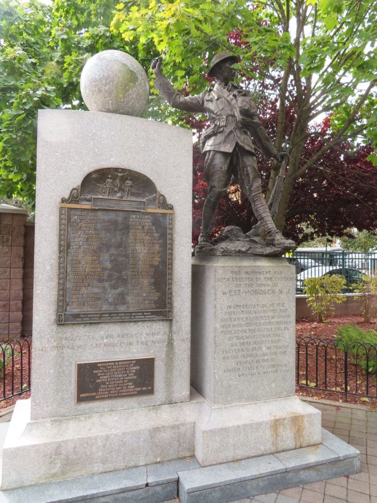 WEST HOBOKEN GREAT WORLD WAR MEMORIAL