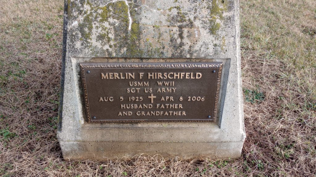 WILLOW GROVE CEMETERY WAR VETERANS MEMORIAL FLAGPOLE PLAQUE B