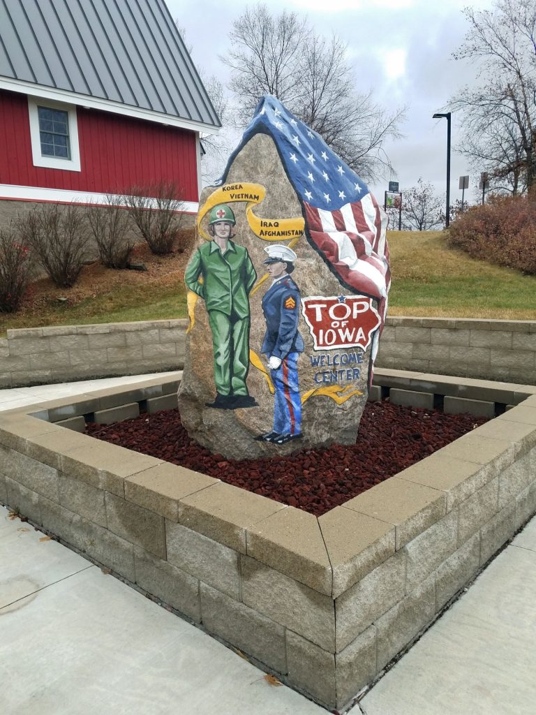 WORTH COUNTY FREEDOM ROCK VETERANS MEMORIAL
