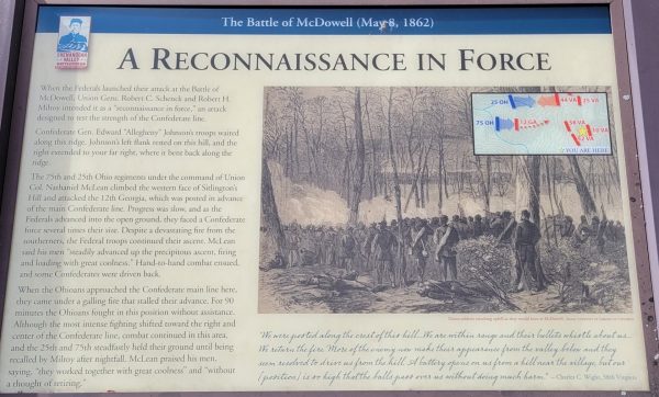 A RECONNAISSANCE IN FORCE WAR MEMORIAL PANEL