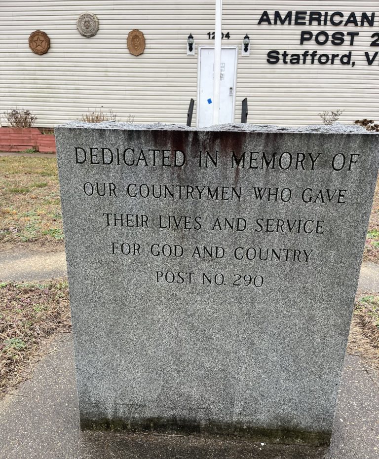AMERICAN LEGION POST NO. 290 VETERANS MEMORIAL